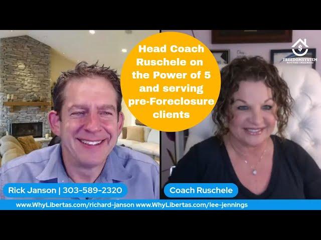 Ruschele Abbruzzese, Head Coach at Tim and Julie Harris joins Rick&Lee @ the Freedom System