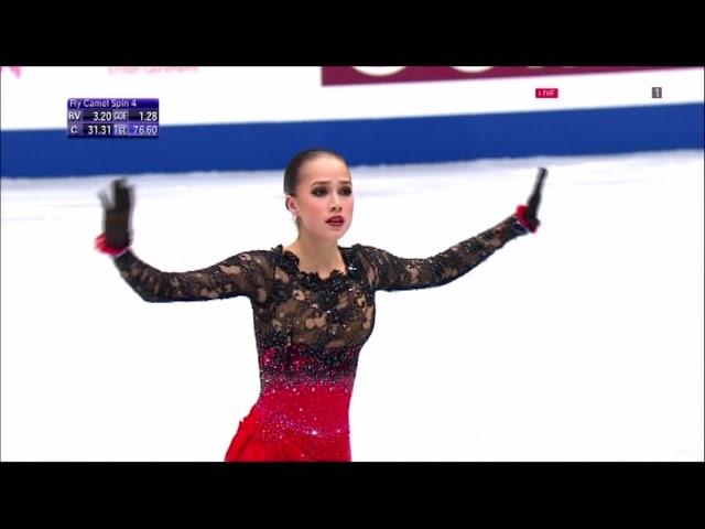 2019 WCH Alina Zagitova FS ESP