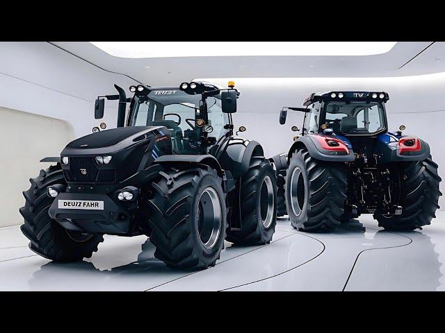 2025 Deutz Fahr 9 Series TTV: The Tractor That's Redefining Farming Forever!