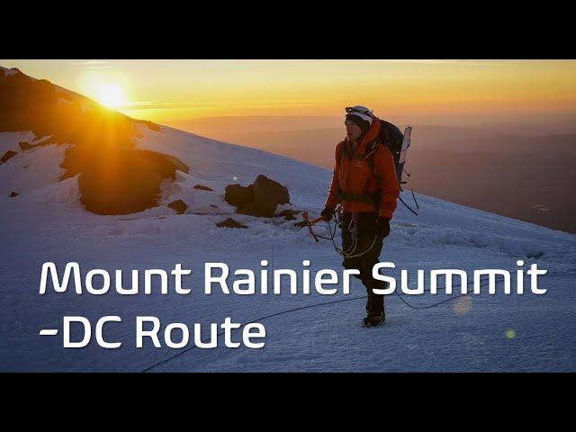 Mt. Rainier Summit, Disappointment Cleaver route