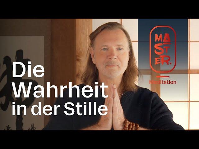 Eine geführte Meditation in die Stille