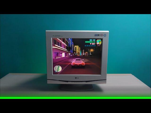 Monitorul CRT este perfect pentru Retro Gaming!