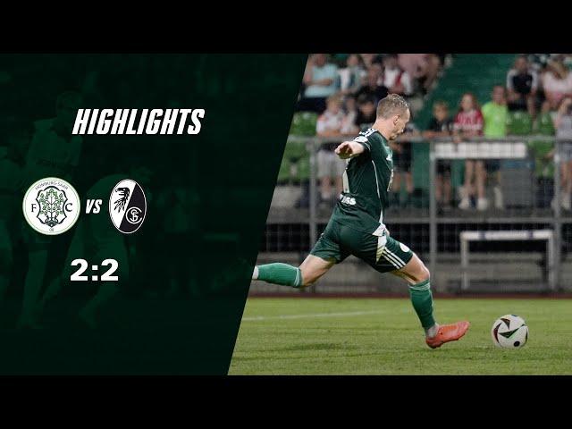 Umkämpfte Partie endet mit Punkteteilung. I Highlights von FC 08 Homburg - SC Freiburg II