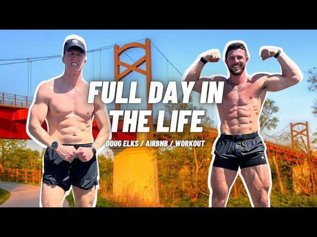 FULL DAY IN THE LIFE (Doug Elks, AirBnb Updates, Workout, and Run)! | Daily Vlog