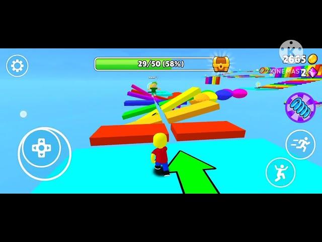 Parkour for Obby. : rainbow | Ben gamerz trt