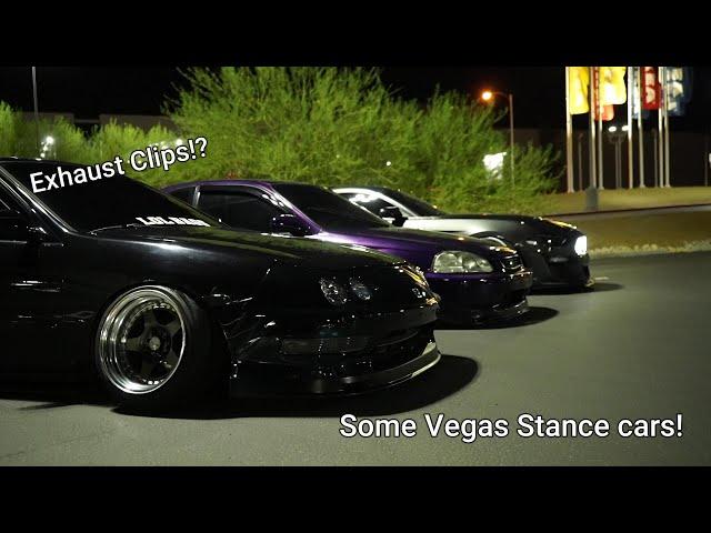 VEGAS MOST STANCED MUSTANG? & EXHAUST CLIPS!