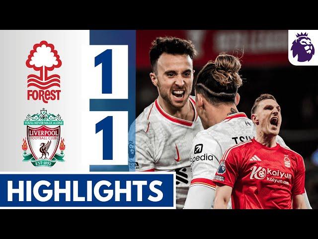 Nottingham Forest vs Liverpool (1-1) Extended HIGHLIGHTS - Wood & Jota GOALS || EPL 24/25!