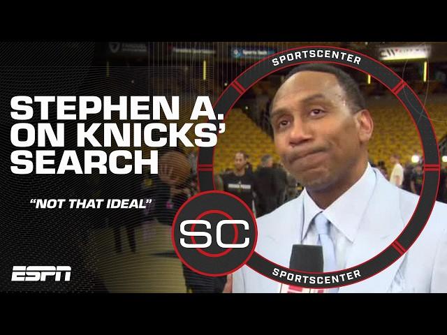 ‘It’s that ideal of a landing spot’  Stephen A. on the Knicks’ coaching search | SportsCenter