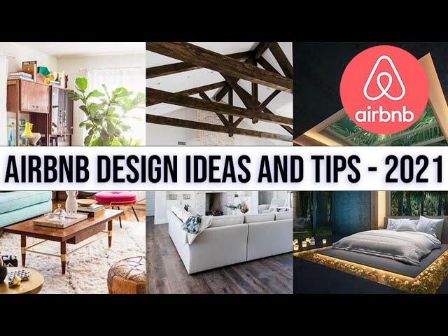 BRAVE Interior Design Ideas 4 Your AIRBNB rental. How to airbnb 2021