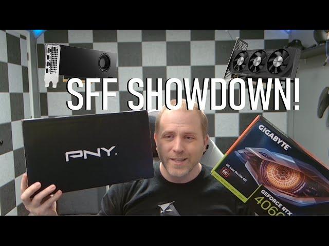 RTX 4000 SFF Ada vs. Gigabyte 4060 LP OC - SFF Showdown!