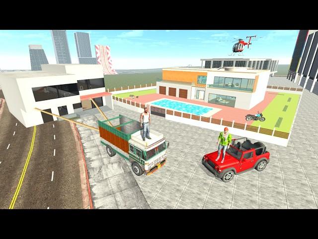 Franklin Change New House with Indian Theft Auto House in Indian Bike Driving 3D