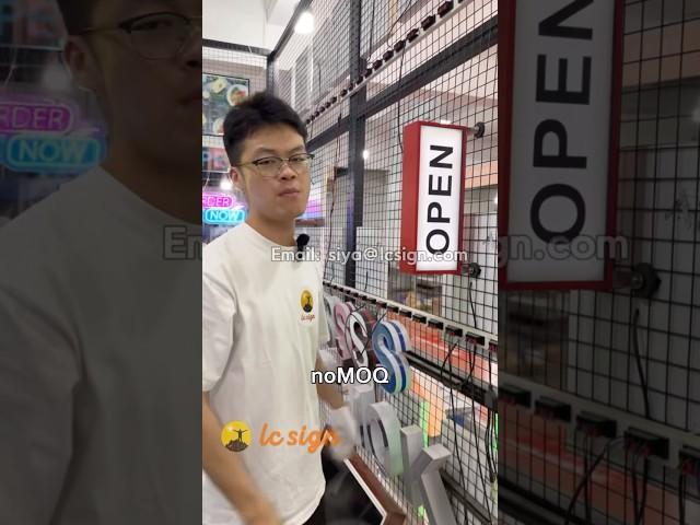 For your car #ledfactory #ledsign #usa #shorts #lcsign