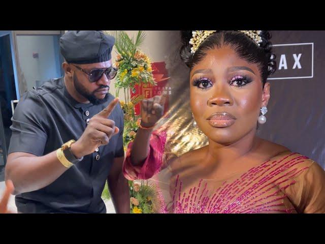 SEE HOW WUNMI TORIOLA WELCOME ODUNLADE ADEKOLA AT QUEEN LATEEFAH MOVIE PREMIERE