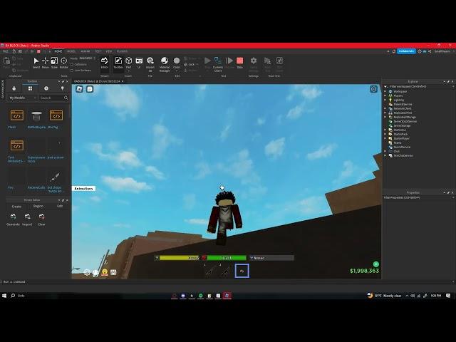 ROBLOX DA HOOD ROBLOX STUDIO SOURCE LEAKED