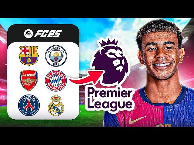 Premier League, But it's a Super League in FC25! 