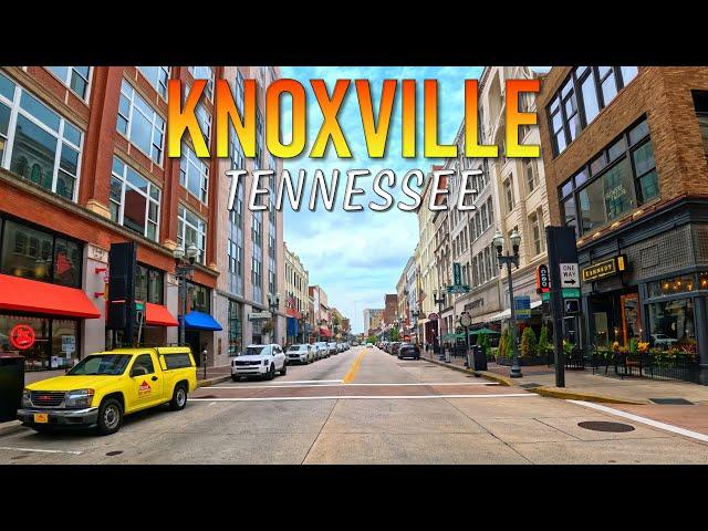 Knoxville Tennessee Driving Through