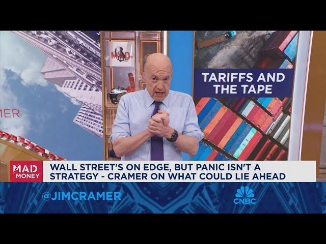 Jim Cramer talks how Pres. Trump's tariffs are impacting the markets
