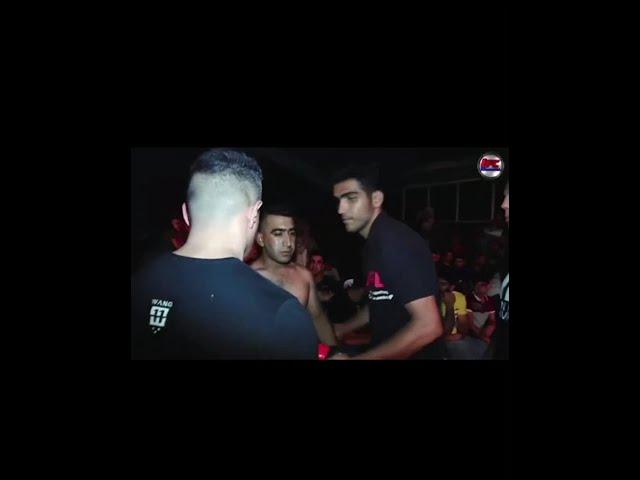 Mma fight  ناک اوت در قفس #mma#ufc#milad.babakan مسابقه mma