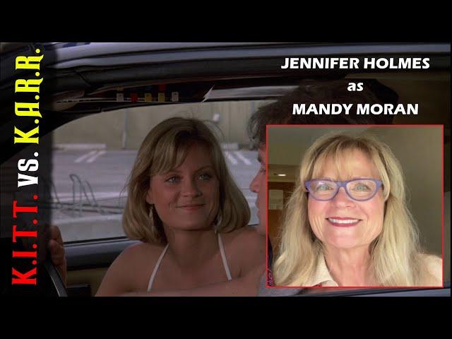 Catching up with Mandy from Knight Rider's Best Episode - KITT vs KARR! Jennifer Holmes Interview