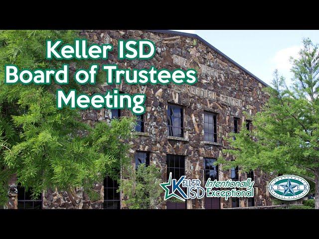 Keller ISD Board Meeting | October 24, 2024