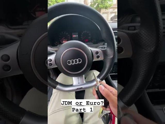 JDM or Euro? Part 1 (Audi RS4 B7 Avant import)