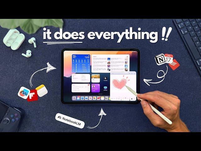 The Ultimate iPad Productivity & Creative Setup for 2025