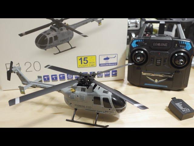 Eachine E120 Toy RC Helicopter Review 