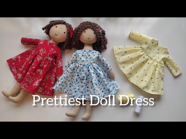 How to Sew a Doll Dress? the Cutest Dress For Your DollFree Pattern