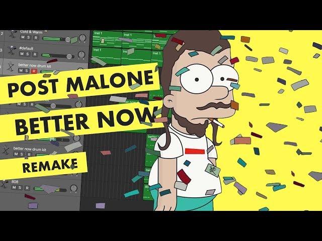 Making a Beat: Post Malone - Better Now (IAMM Remake)