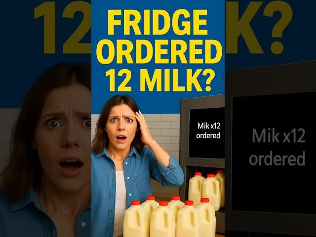 #lifehacks #appliancehacks #fridgeproblems #hometips #techtroubles #milk
