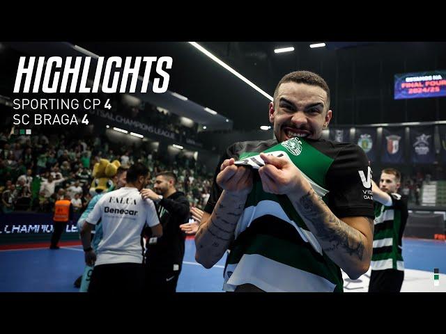 Futsal | UEFA Futsal Champions League: Sporting CP 4-4 SC Braga