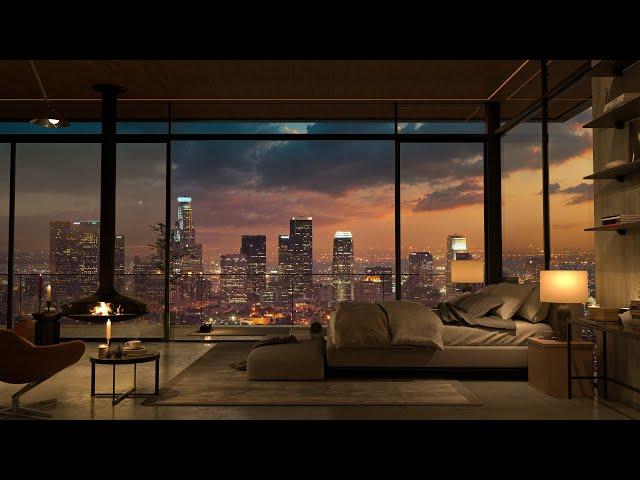 The Perfect Nighttime Retreat | Cozy Bedroom Ambience with Smooth Piano Jazz 