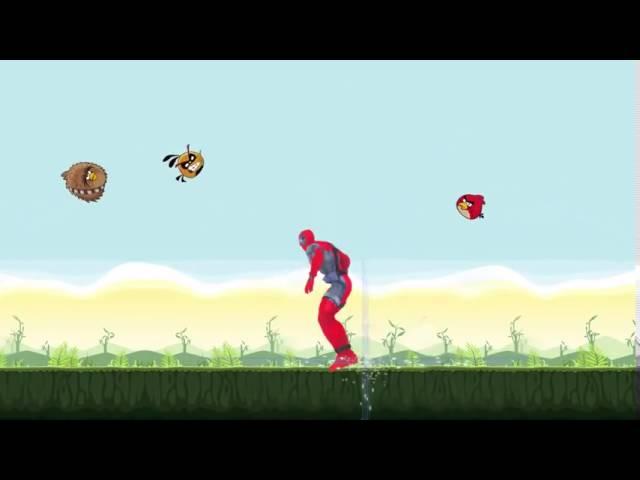 Deadpool VS Angry Birds