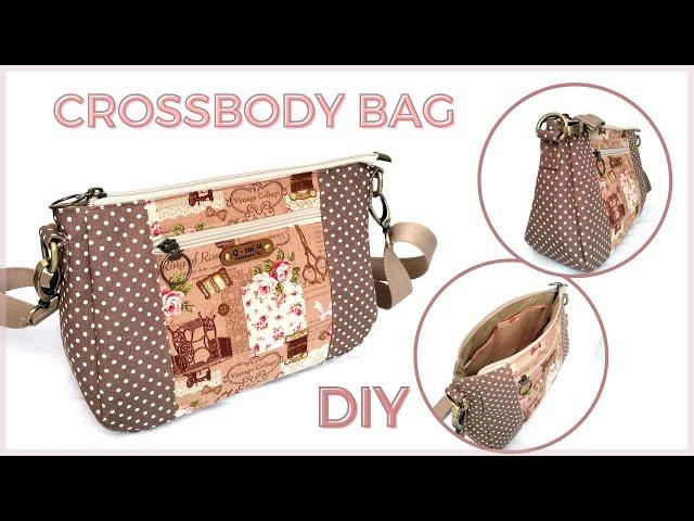 Crossbody Bag With Pockets | How To Make Crossbody Bag With Pockets