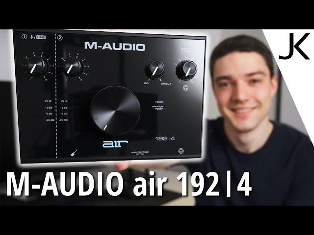 M-AUDIO AIR 192|4 USB Audio Interface - REVIEW (audio quality measured)