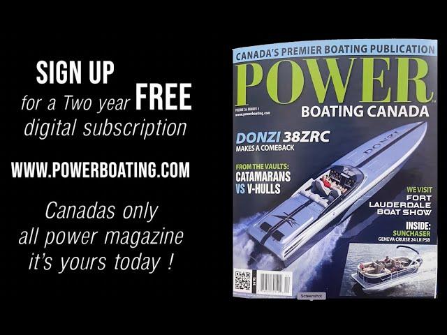 2022 TIBS Come visit us CANADA'S FOREMOST ALL POWER BOATING MAGAZINE