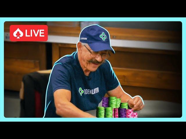 Moe Money Plays Live CASH Poker ($5/10/25) W/ Big Daddy Chaz, & Crypto Max