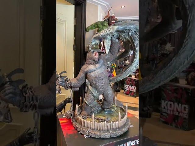 Kong Vs Skull Crawler Statue #shorts #KingKong #Prime1Studio