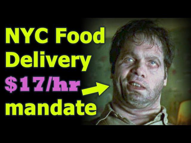 NYC's $17/hr delivery pay has drivers feeling... 