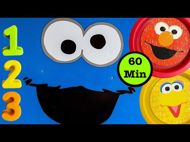 Play Dough Video with Sesame Street - Create Colorful PlayDoh Animals | 60 Minutes of Learning