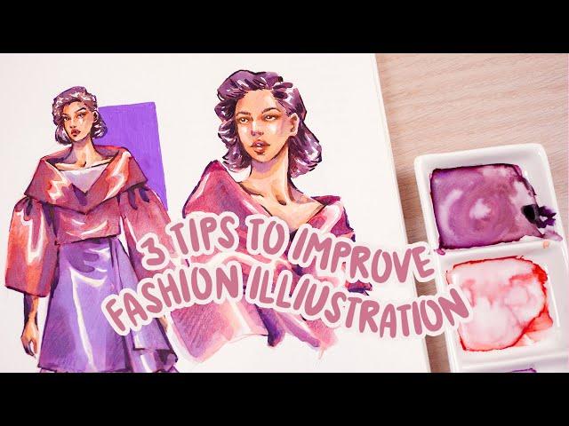 how to improve your fashion illustrations