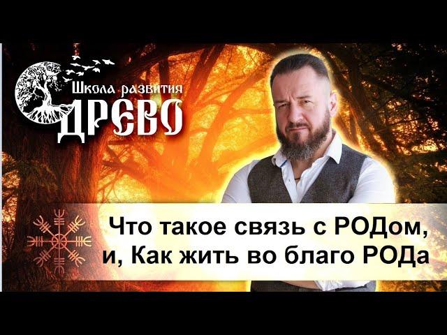 Что такое, связь с РОДом, и, Как жить во благо РОДа