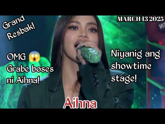 MARCH 13 2025 | AIHNA | NIYANIG ANG SHOWTIME STAGE | SHOWTIME