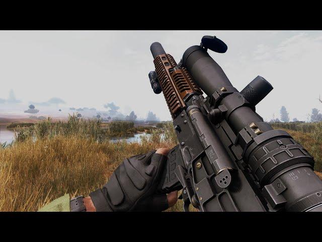 ESCAPE FROM TARKOV AK74U TACTICAL STALKER ANOMALY SHOWCASE