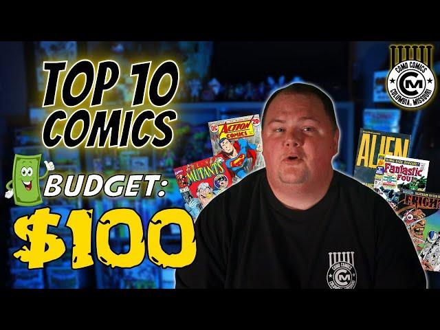 Top 10 Comics On A $100 Budget - Spring 2024