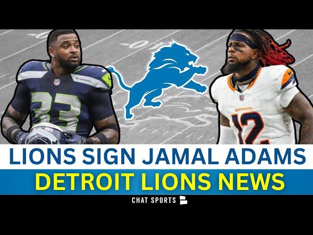 Detroit Lions News: Lions Sign Jamal Adams, Jonah Williams, and Kwon Alexander + Vikings Win