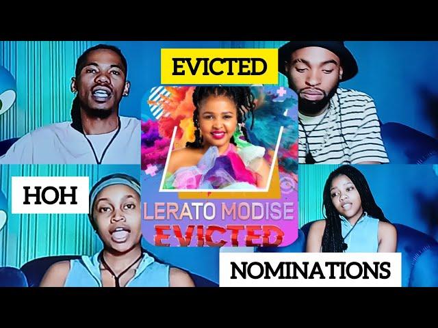 Lerato Modise has been evicted today | Monday Hoh, Nominations and Fate room #BBMZANSI