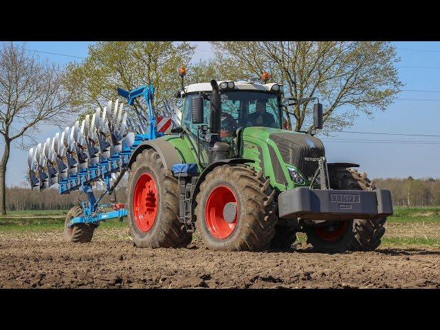 Ploughing with an Fendt 939 & 9- furrow Lemken Diamant 11 | Van Dijck Groenteproducties