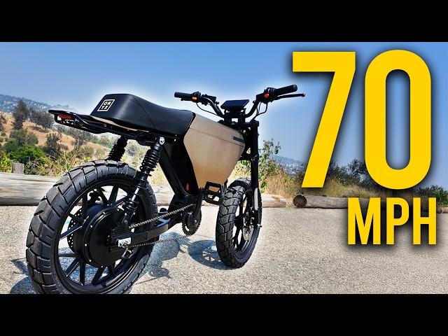 ️Fastest Production "E-Bike"80 VOLT ONYX RCR