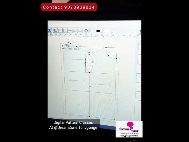 How to work Digital Pattern in Digital Pattern Making #shorts #ytshorts #digital @YouTube